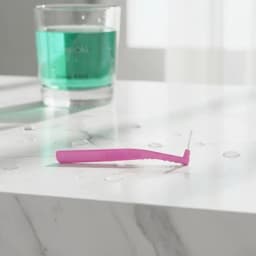 2 5Pcs L Shaped Interdental Brushes Soft Bristle Portable Cleaning Sticks for Tight Teeth Spaces Daily Dental Hygiene Essential
