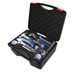 1PC Portable Multifunction Hardware Tool Box – Lightweight Plastic Storage Case for Instruments,Outdoor & Indoor Use