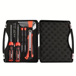 1PC Portable Multifunction Hardware Tool Box – Lightweight Plastic Storage Case for Instruments,Outdoor & Indoor Use
