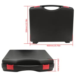 1PC Portable Multifunction Hardware Tool Box – Lightweight Plastic Storage Case for Instruments,Outdoor & Indoor Use