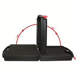 1PC Portable Multifunction Hardware Tool Box – Lightweight Plastic Storage Case for Instruments,Outdoor & Indoor Use