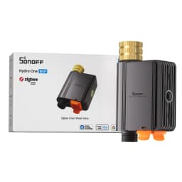 SONOFF Smart Water Valve Hydro Series Hydro ONE Zigbee With Flow Meter Brass Water Inlet Apple Home SWV-ZFE SWV-ZFU