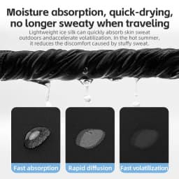 ROCKBROS Summer Ice Silk Cycling Face Mask Breathable Anti-UV Bike Face Neck Cover Bandana MTB Road Sports Hanging Ear Scarf