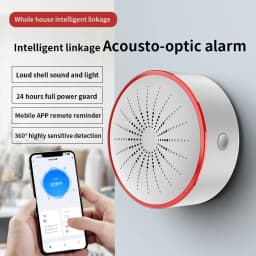Tuya WiFi Zigbee Smart Siren Sound Light Alarm Home Security Protection System Detector App Control Works With Alexa Google Home