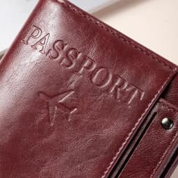Passport Holder and Wallet in One, Anti-Theft, Anti-Degaussing, Multi-Functional Document and Card Storage Bag, Travel Ticket Holder, Portable Business and Travel Document Organizer, Essential Document Protection Cover for Going Abroad