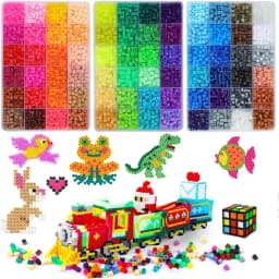 2.6mm 96 Colors Hama Beads DIY Craft Toys 3D Puzzle Iron Beads Creative Handmade Materials