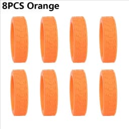 8pcs Silicone Reduce Noise Trolley Box Casters Cover Suitcase Wheels Protection Travel Luggage Caster Shoes