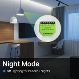Shelly Dimmer Gen3 Smart Dimmer Light Iot Switch Module Can Be Used With Without Neutral Wire APP Control For Alexa Google Home