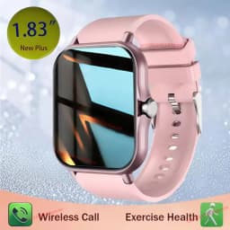1.83'' Sports Smart Watch Fitness Clock Health Monitor Waterproof Smartwatch Wireless Call Watches Men Women Android Ios Ht30