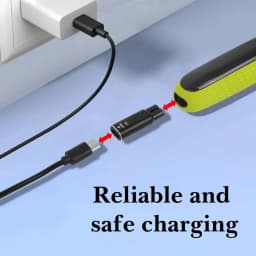 5V Type-C Shaver Adapter Charger Converter Fit for Philips One Blade QP2724 QP2834 QP1424 QP1924 QP4631 Beard Trimmer