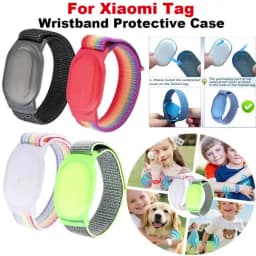 For Xiaomi Tag Kids Wristband Protective Case For Xiaomi Tag GPS Tracker Holder Nylon Bracelet Adjustable Anti Lost Watch Band
