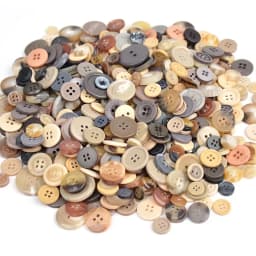 50g Mix Size Mix Color Plastic Buttons Lot for Sewing Scrapbooking and DIY Handmade Craft with Different Color and Style
