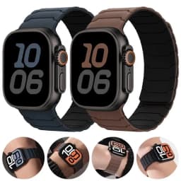 Magnetic Strap Silicone Bracelet For Apple Watch ultra 3 2 49mm 45mm 44mm 40mm 42mm 46mm 41mm 38mm IWatch Series 11 10 SE 9 8 7