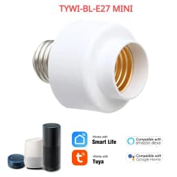 Tuya WIiFi BL E27 Socket Smart Lamp Holder Base Light Bulbs Adapter Kitchen Bedroom Light Switch Voice Control Alexa Google Home