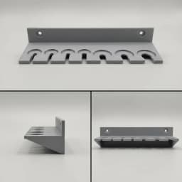 1pc Tool Rack T-Handle Hanger Screwdriver Hex Screwdriver Holder Screw Small Parts Small Additions Tool Placement Storage Rack
