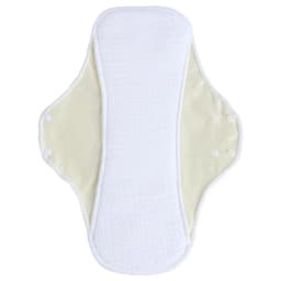 AIO Ultra Absorbent Cotton Yarn Sanitary Pads Washable Reusable Feminine Hygiene Pads for Heavy Flow & Daily Use