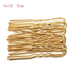 5/7cm 20Pcs U Shaped Hairpin Hair Clips Bobby Pins Metal Barrette Women Modeling Tools Bridal Hairstyle Tool для волос DROPSHIP