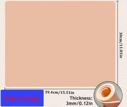 15/10/8/5/1pcs Tattoo Practice Skin 3MM Silicone Fake Skin Double-Sided for Permanent Makeup Training Supply Tattoo Accessory