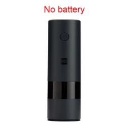 huohou Electric Grinder Automatic Mill Pepper And Salt LED Light 5 Modes Peper Spice Grain Pulverizer For Cooking