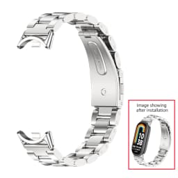 Strap for Mi Band 10 9 8 7 6 5 Metal Correa Mi Band 9 Bracelet Opaska Mi Band 8 Wristband Pulseira Miband 7 Watch Band NFC