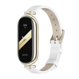 Mi Band 10 11 9 8 7 6 5 Strap for Xiaomi Smart Band 8 Bracelet NFC Global Version Leather Watch Band Mi 8 Wristband Miband 9 10