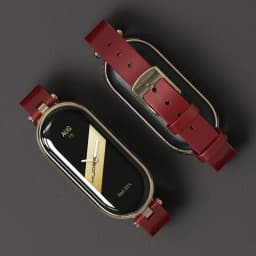 Mi Band 10 11 9 8 7 6 5 Strap for Xiaomi Smart Band 8 Bracelet NFC Global Version Leather Watch Band Mi 8 Wristband Miband 9 10