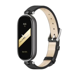Mi Band 10 11 9 8 7 6 5 Strap for Xiaomi Smart Band 8 Bracelet NFC Global Version Leather Watch Band Mi 8 Wristband Miband 9 10