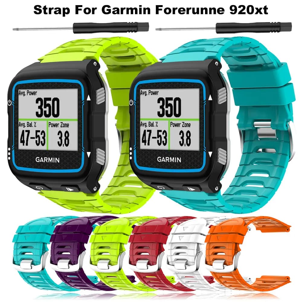 Silicone Watchband For Garmin Forerunner 920XT Replacement Wristband Accessory Sport Watch Bracelet + Tool Forerunner 920 XT