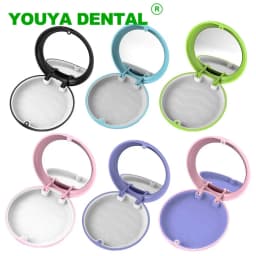 Dental Retainer Case Fake Teeth Box Orthodontic Denture Storage Box Mouth Guard Braces Aligner Case Oral Care Tool Organizer Hot