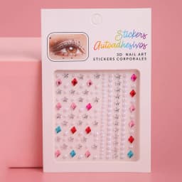 1 Pcs Self Adhesive Colored Diamonds Eyeshadow Stickers Color Crystal Diamond DIY Eyes Face Body Makeup Decorations Rhinestones