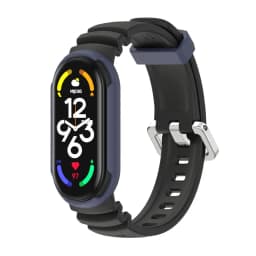 Strap for Mi Band 7 6 5 Silicone Bracelet for Xiaomi Mi Band 6 Strap Man Woman Breathable Rubber Watchband