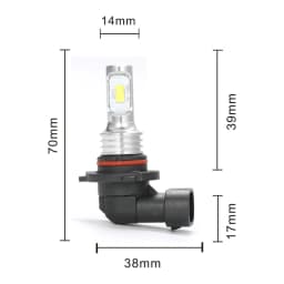 2Pcs H7 H1 H8 H9 H11 9005 9006 LED Bulbs HB3 HB4 CSP LED Super Bright Headlight DRL Lamp 6000K White 3000K Yellow 12000K Blue