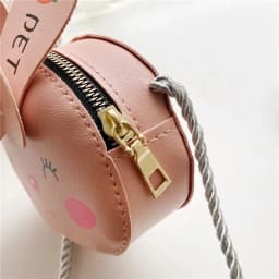 Kids Baby Girls Boys Cartoon Animal Bag Crossbody Design Purse Handbags Bags PU Leather Cute rabbit Snap Shoulder Bag 2024 Gift