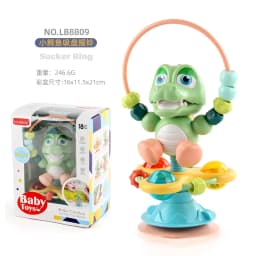 Baby cartoon soothing ringing toy fun sound effects nursery rhyme baby dining table suction cup puzzle early education toy