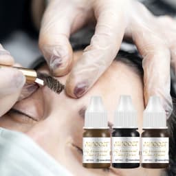 AIMOOSI Professional Microblading Pigment for Nano Brows | REACH Certified Permanent Makeup Tattoo Ink for PMU Artist | 3ml