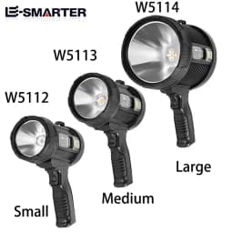 Rechargeable Spotlight 900000 Lumens Led Spot Lights Handheld Large Flashlight Super Bright Outdoor Solar Spotlights Searchlight