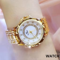 Diamond Women Watch Luxury Brand 2025 Rhinestone Elegant Ladies Watches Rose Gold Clock Wrist Watches For Women relogio feminino