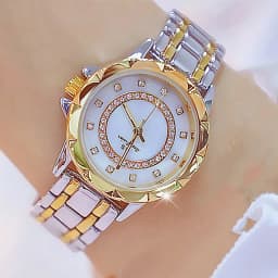 Diamond Women Watch Luxury Brand 2025 Rhinestone Elegant Ladies Watches Rose Gold Clock Wrist Watches For Women relogio feminino