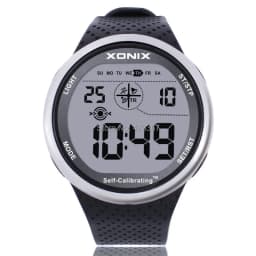 XONIX Mens Sports Watch Self Calibrating Digital Japan Mov't Waterproof 100m Swim Diver Outdoor Wristwatch Big Numbers