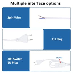 AC 220V 230V 2835 LED Strip Light Waterproof IP67 120LEDs/m Flexible Tape Lamp Warm Cold White 1M 2M 3M 5M 10M 20M Home Lighting