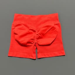 HISTELLO Women Sports Impact Shorts Seamless Low Waist Scrunch Bum Butt Lifting Stretch Gym Yoga Workout Fitness Short Leggings