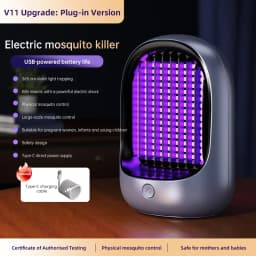 Lenovo Mosquito Repellent Killer USBRechargeable Outdoor Killer Bug Zapper Mosquito Racket Insect Killer Electric Shocker Indoor