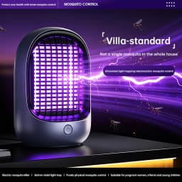 Lenovo Mosquito Repellent Killer USBRechargeable Outdoor Killer Bug Zapper Mosquito Racket Insect Killer Electric Shocker Indoor