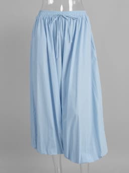 Bornladies Autumn Womens 100% Cotton Loose Lantern Style Wide Leg Pants Street Style Casual Lazy Pants Fashion Trousers