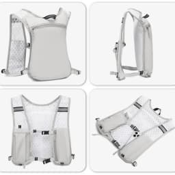 Running Vest Unisex Water-Resistant Breathable Backpack for Running Hiking Cycling Trails Marathons