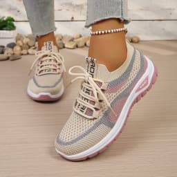 Women's Shoes Autumn 2026 Casual Sneaker New Style Two‑Color Single Shoes Versatile Fashionable Work Shoes Free Shipping