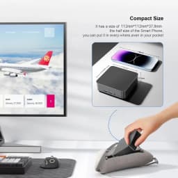 2026 Mini PC Intel Core I9 10980HK I3 6100U Windows 11 Gaming Computer Desktop PC RAM 16GB SSD 1TB WiFi6 BT5.2 Portable Gamer PC