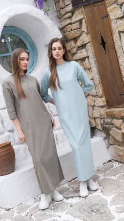 AS SS26 oversize loose T-shirt dress + V neck T-shirt + skirt set casual style woman clothes