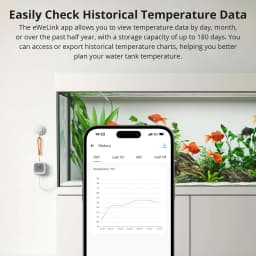 SONOFF SNZB-02LD IP65 Zigbee LCD Smart Thermometer With Probe Detect Pool Bathtub Fridge Freezer Liquid Temperature Measurement