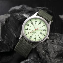 Boys Brand Cheap Watches Men Fashion Casual Nylon Band Sports Army Gifts Date Quartz Wrist Watch Fluorescent Relogio Masculino